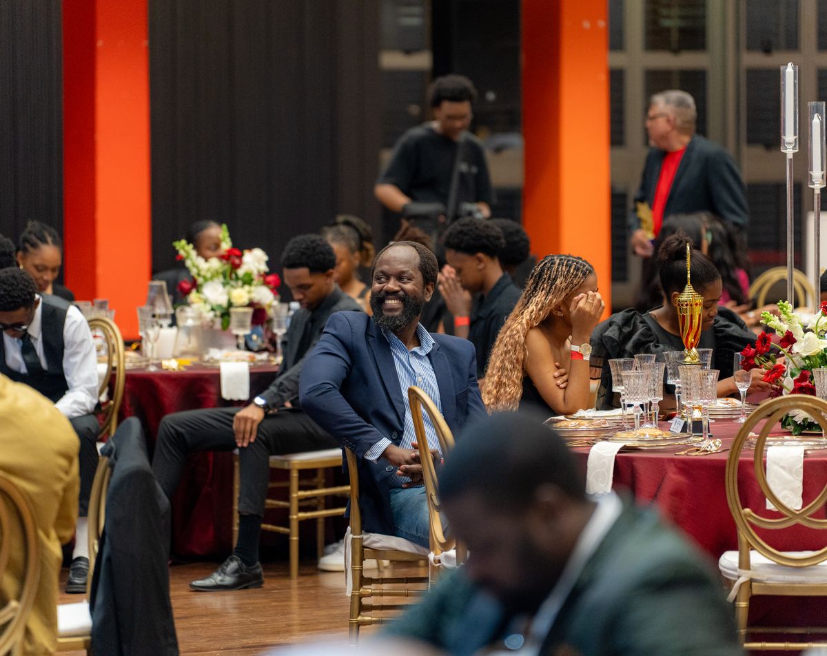 Guests at an awards evening photographed by Horizon Luxe Photography